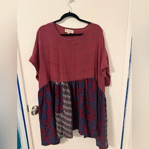 Kantha Bae Silk Daydreamer Mini Dress